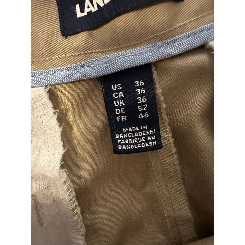Lands' End Men's Tan Chinos - Picture 5 of 6